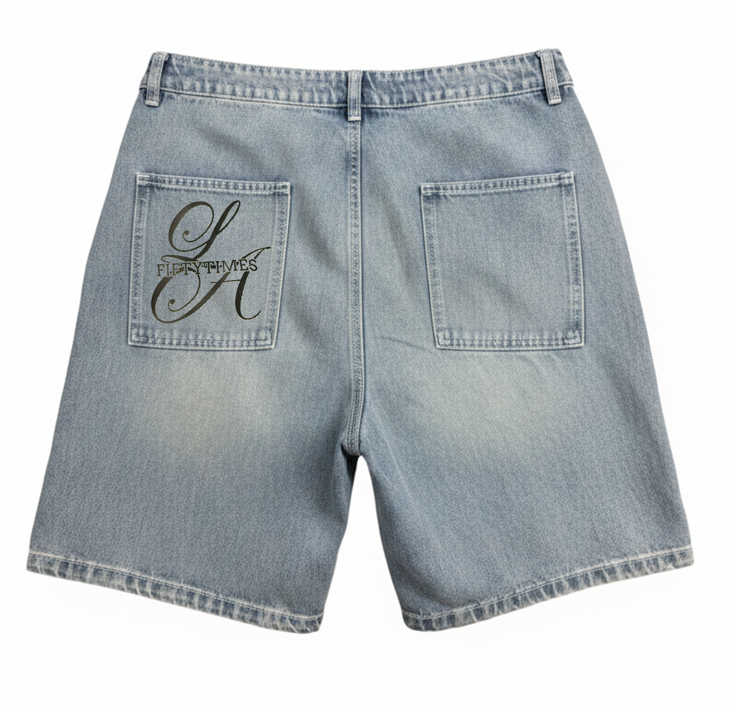 Bermuda in denim leggero (7.5 OZ) Alberto