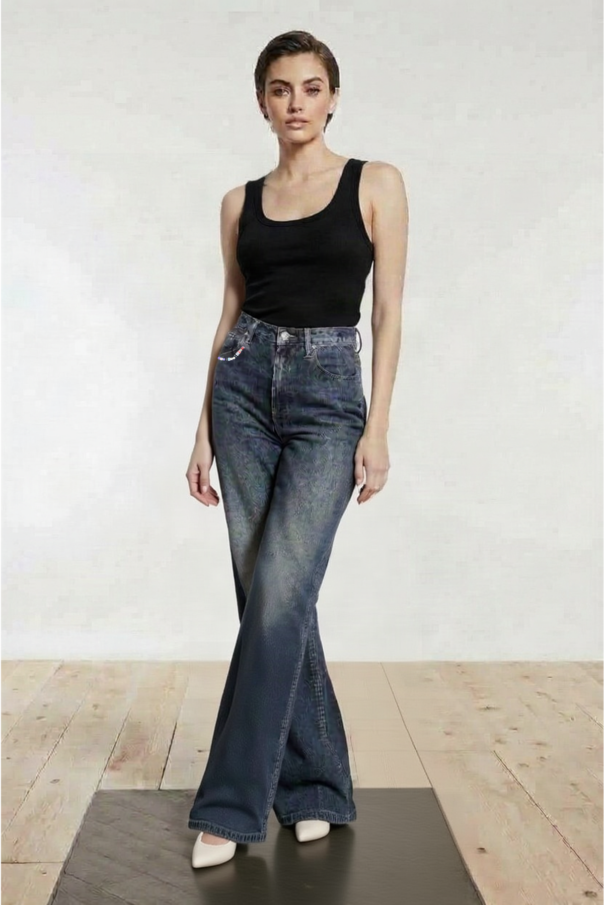 Ale cotton stretch tank top