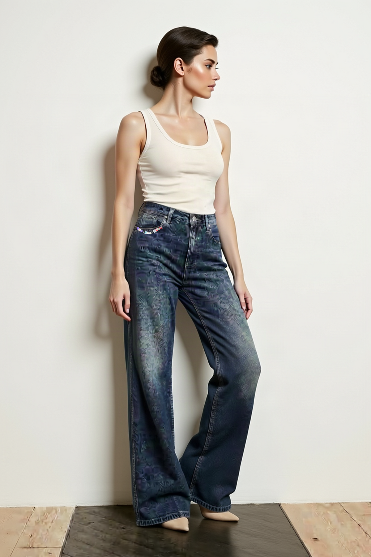 Ale cotton stretch tank top
