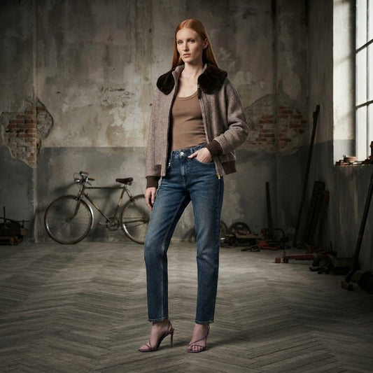 Amina zipped jacket