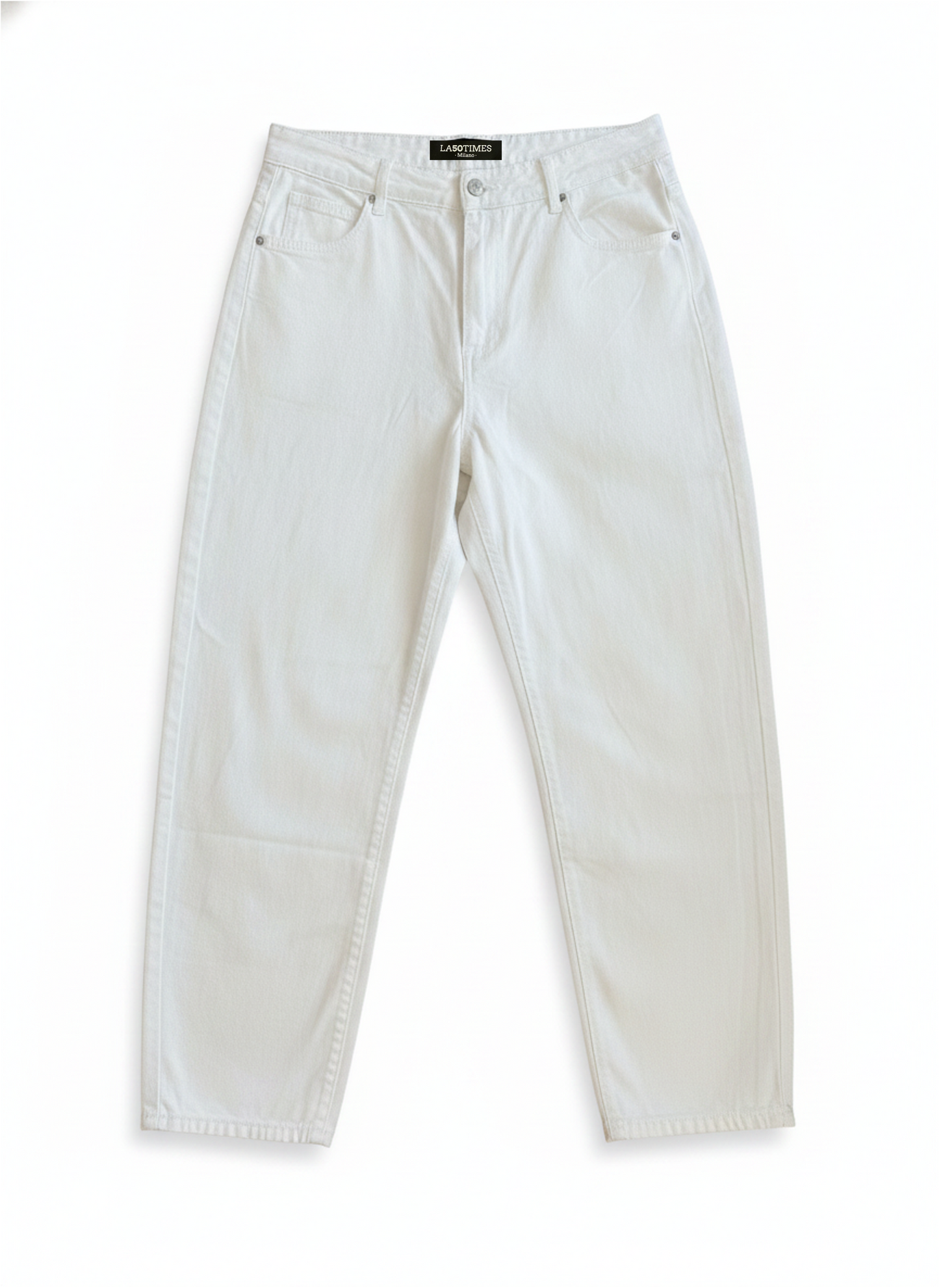 Pantalone in denim bianco leggero (7.5OZ) Gabriele