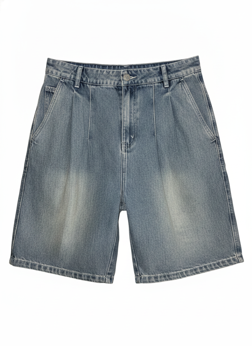 Bermuda in denim leggero (7.5 OZ) Alberto