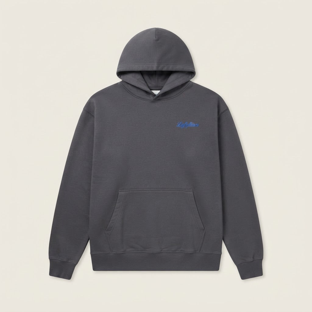 Mark charcoal relaxed fit hoodie
