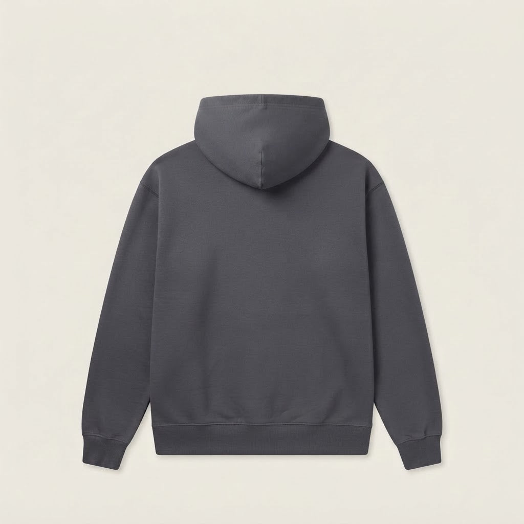 Mark charcoal relaxed fit hoodie