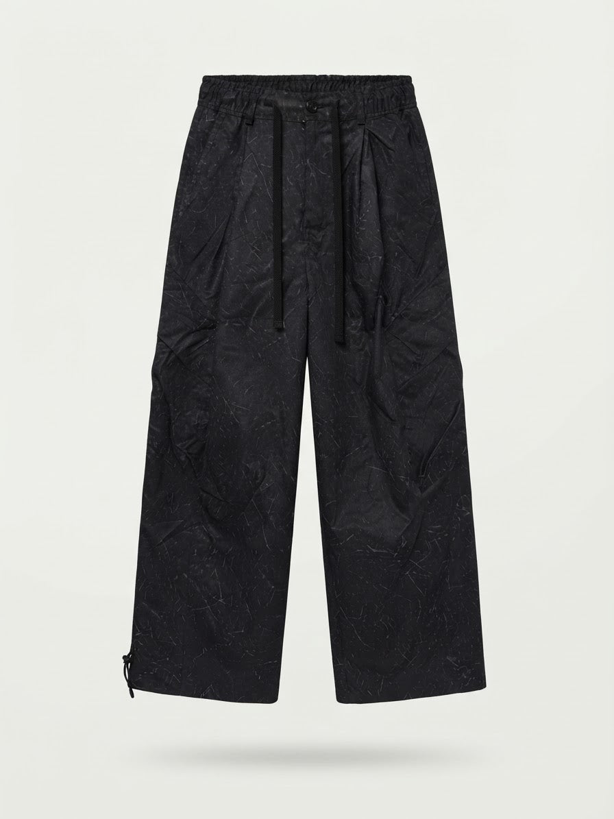 John coated nylon cargo pant