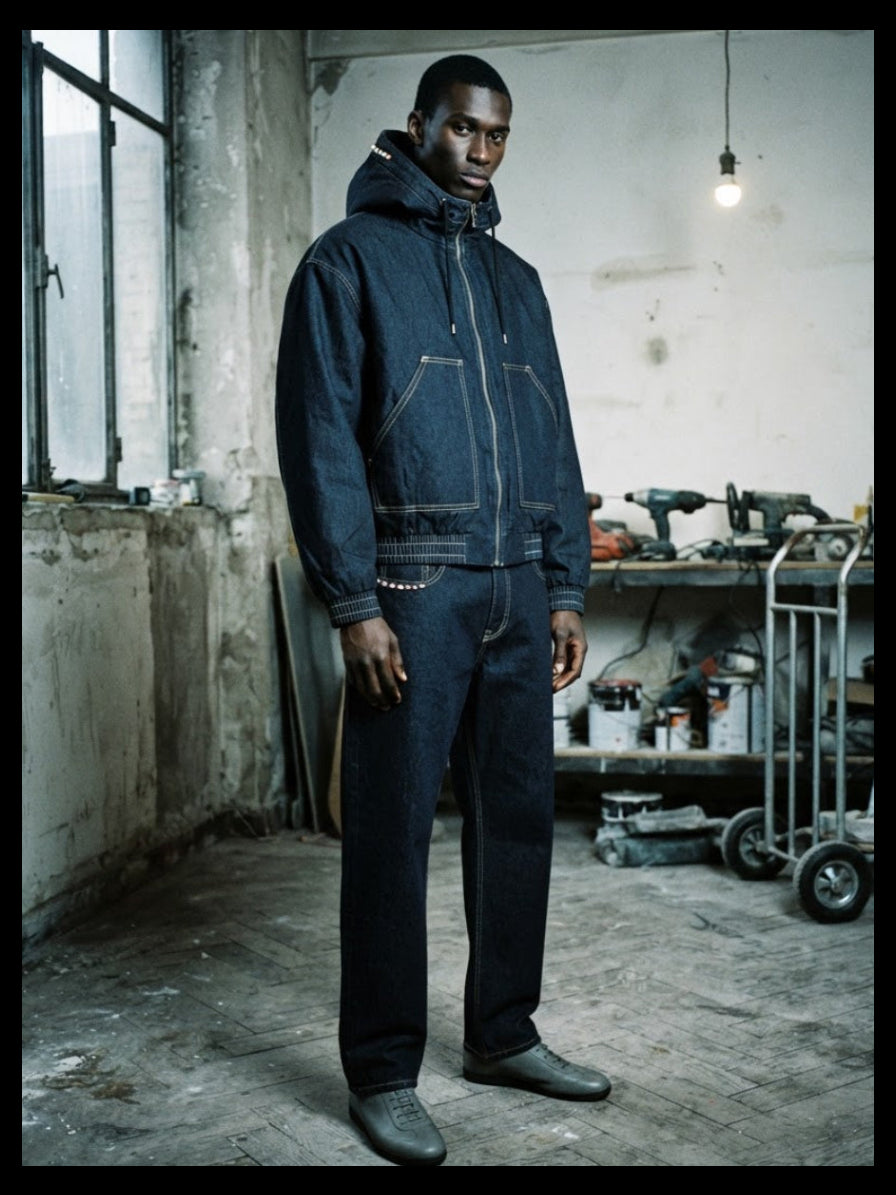 Luca bomber padded jacket