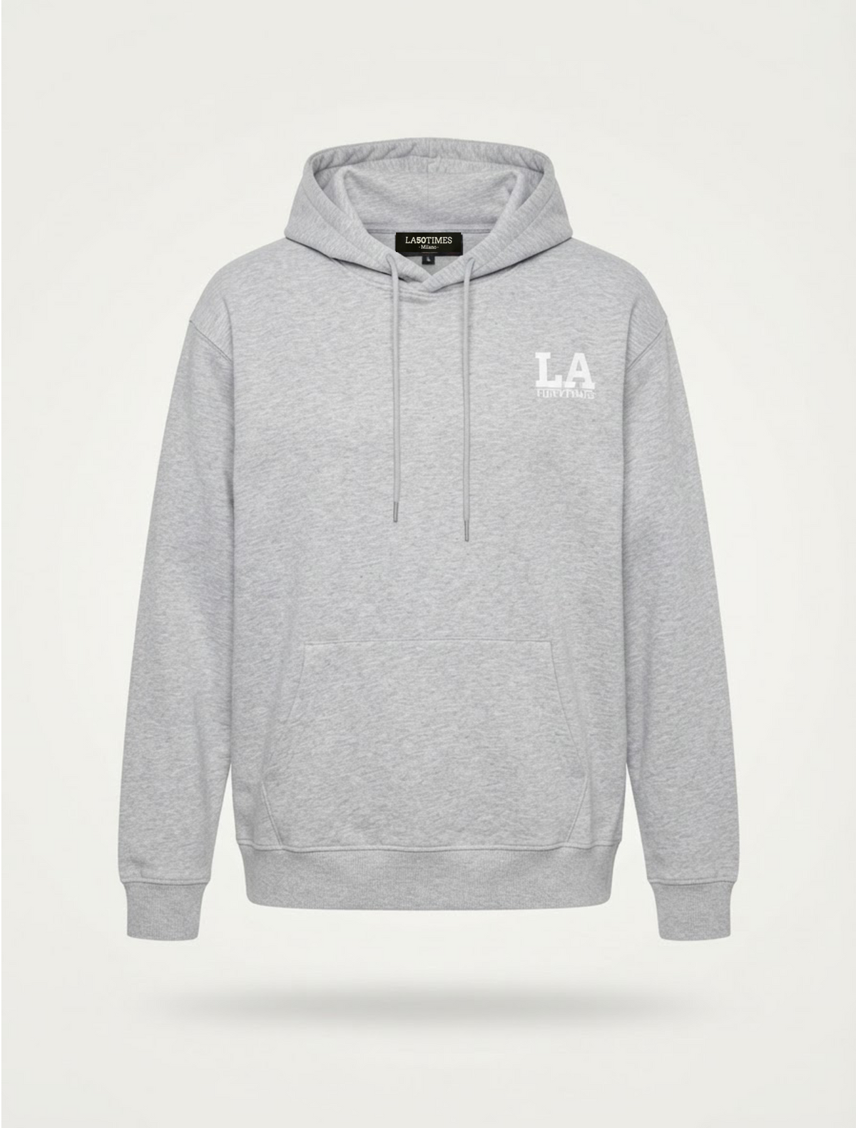 Mark grey regular fit hoodie