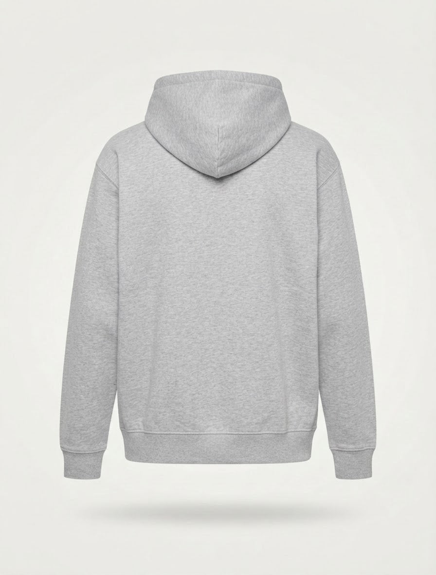Mark grey regular fit hoodie