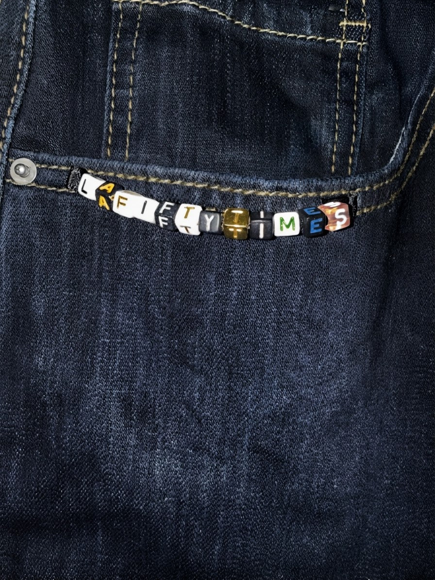 Ricky wide fit denim pant