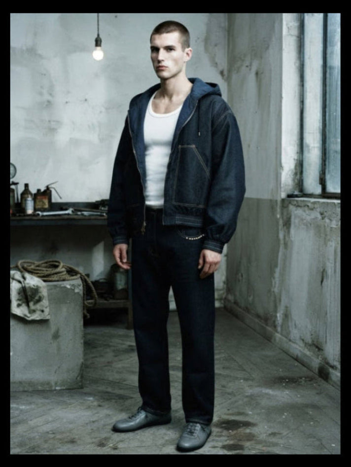 Ricky wide fit denim pant