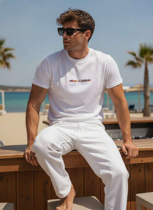 T-shirt Fabio 100%cotone