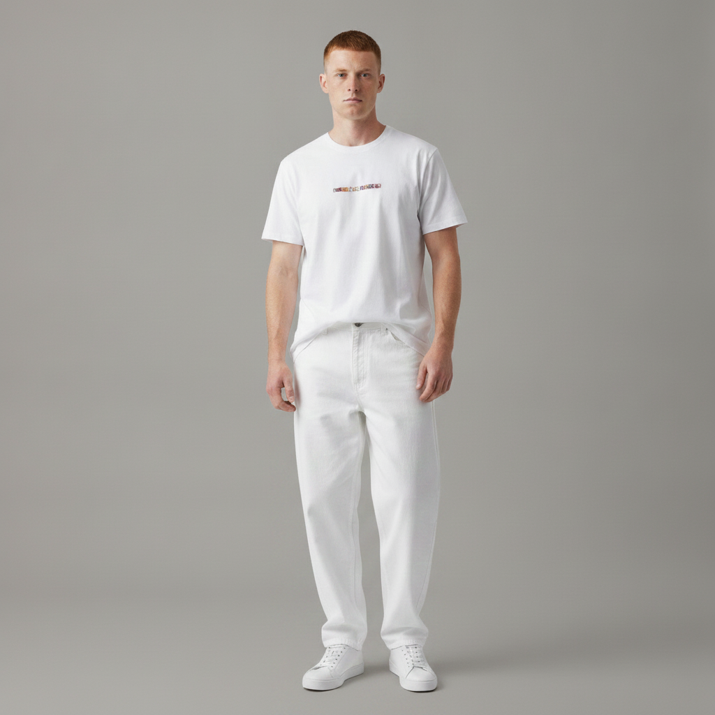 T-shirt Fabio 100%cotone